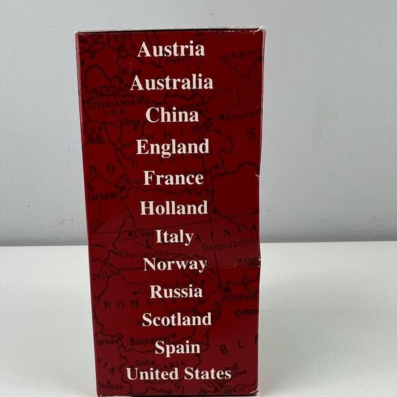 Gibson Collectible Santas From Around The Globe - Russia - 3” With Box - Picture 3 of 4